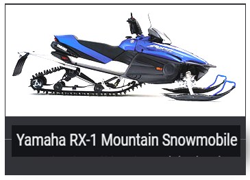 2021 Yamaha's RX-1 Is A Genuine Snowmobile With Sizzling Four-Stroke Power