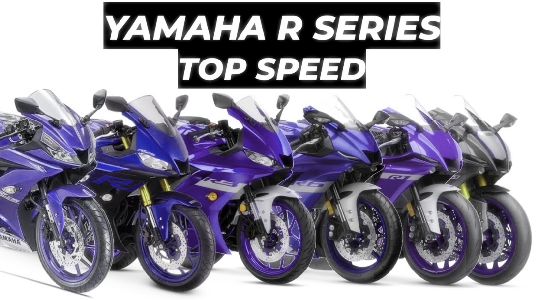 Top speed yamaha R6, R15, R3, R1